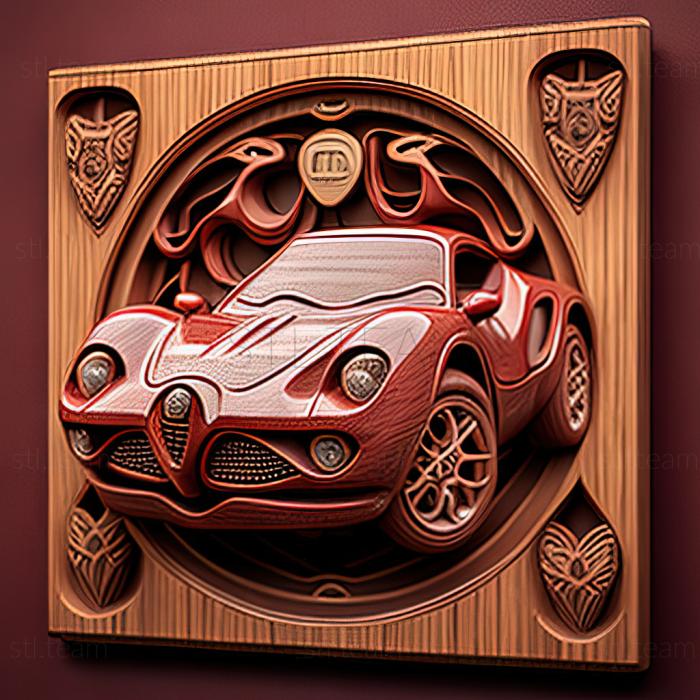 3D model Alfa Romeo 33 Stradale (STL)